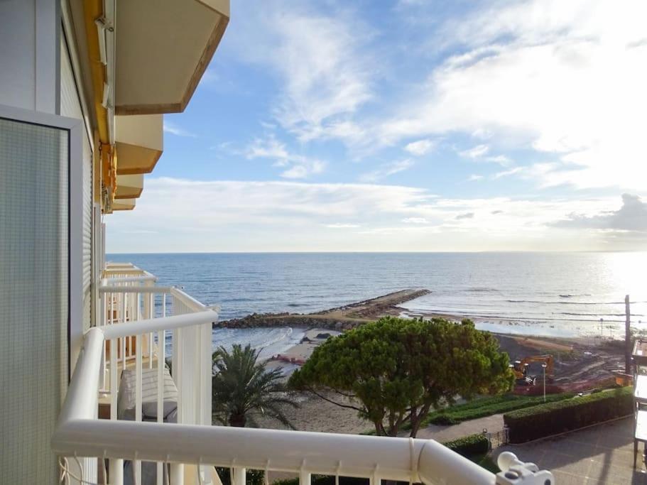 Seaview Lovers At 1St Line With Pool 圣波拉 外观 照片